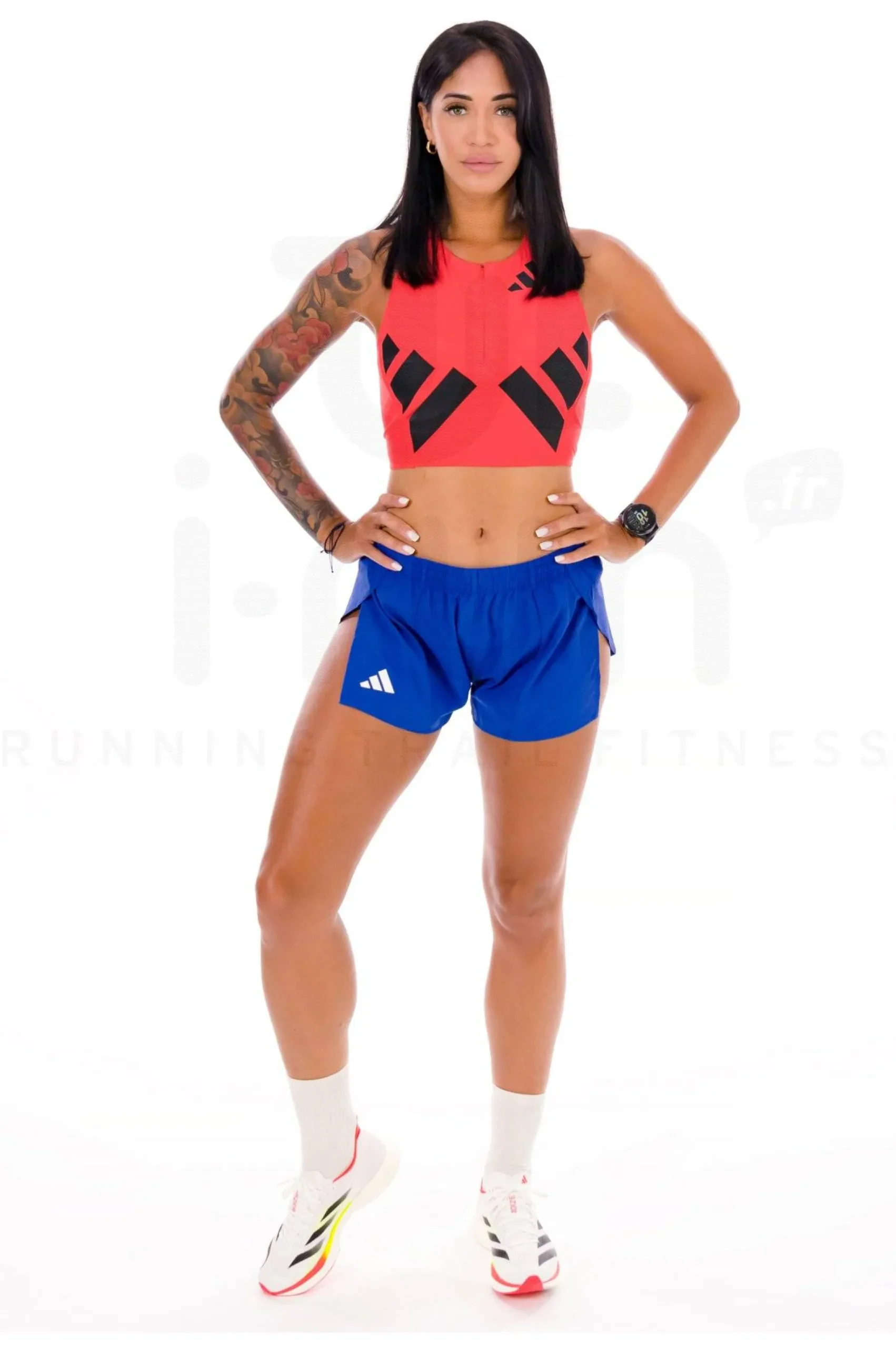 adizero Road to Records Crop top femme