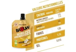 Gel naturel bio - Banane - Vanille