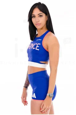 Team France Crop Top femme
