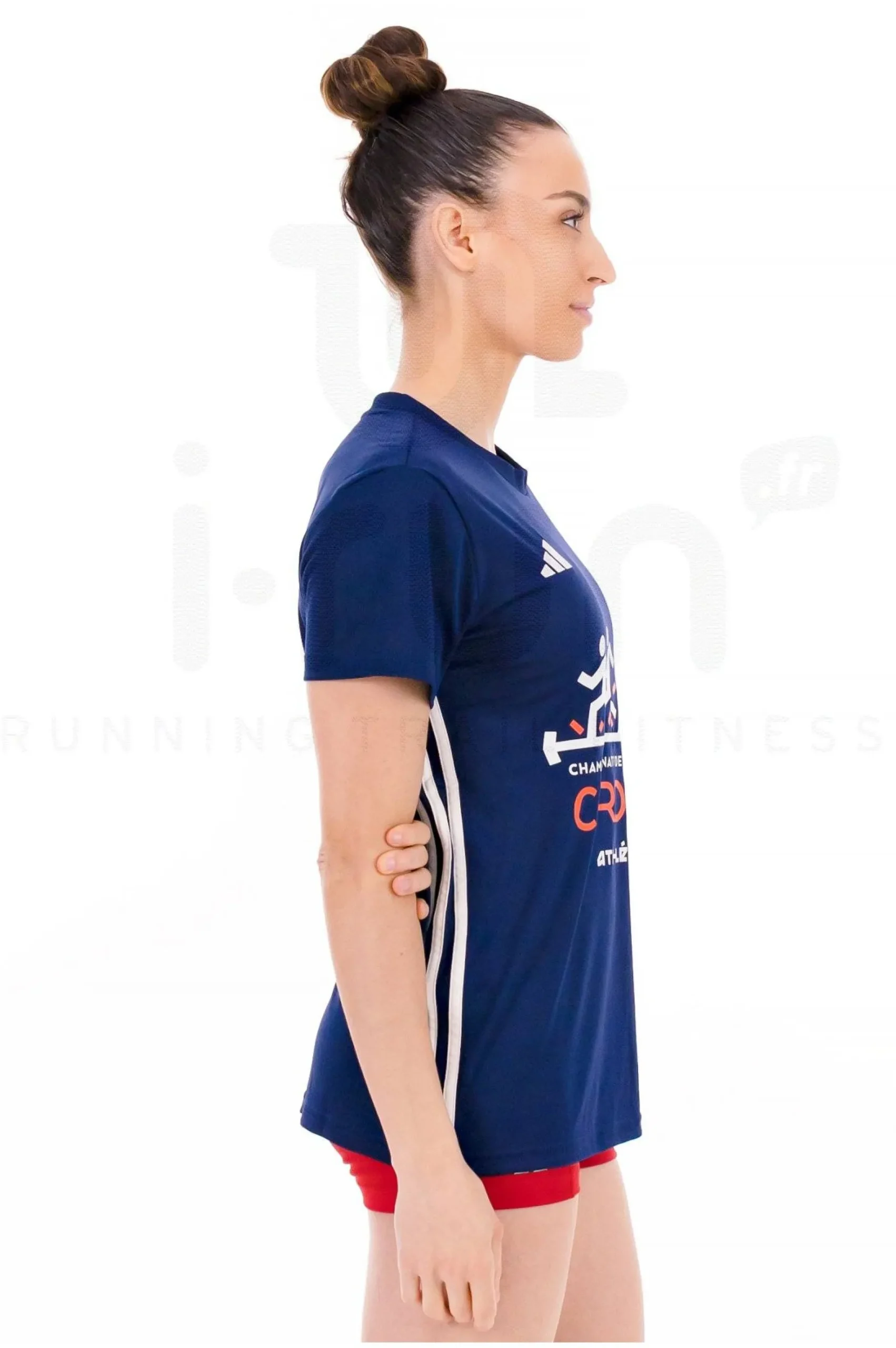 Tee Champ France Cross femme