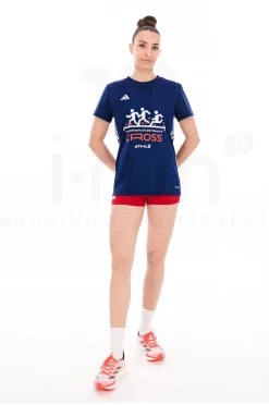 Tee Champ France Cross femme